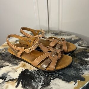 SAS Aurora Sparks T strap Sandal
